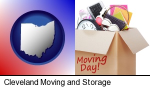 Cleveland, Ohio - moving day