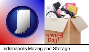 Indianapolis, Indiana - moving day