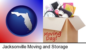 Jacksonville, Florida - moving day