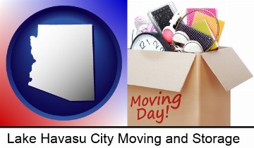 moving day in Lake Havasu City, AZ