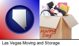 Las Vegas, Nevada - moving day