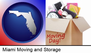 moving day in Miami, FL