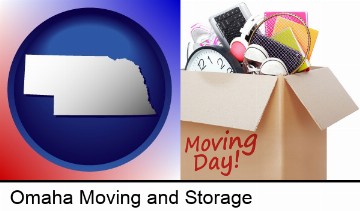 moving day in Omaha, NE