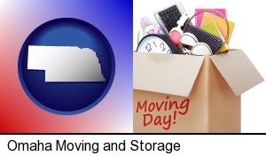 Omaha, Nebraska - moving day