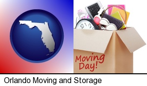 Orlando, Florida - moving day