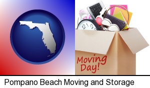 Pompano Beach, Florida - moving day
