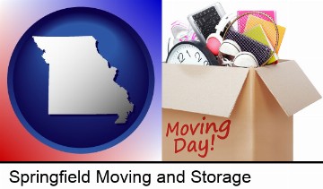 moving day in Springfield, MO