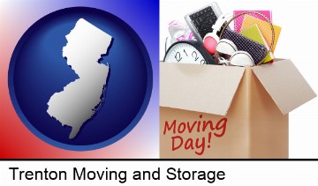 moving day in Trenton, NJ