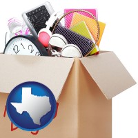 moving day - with Texas icon