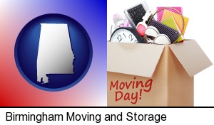 Birmingham, Alabama - moving day