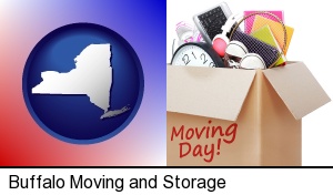 Buffalo, New York - moving day