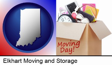 moving day in Elkhart, IN