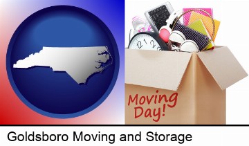 moving day in Goldsboro, NC