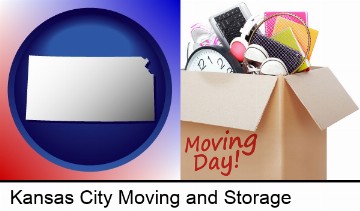 moving day in Kansas City, KS