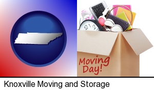 Knoxville, Tennessee - moving day