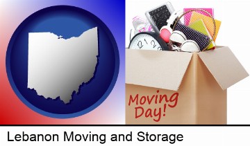 moving day in Lebanon, OH