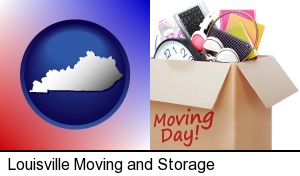 Louisville, Kentucky - moving day