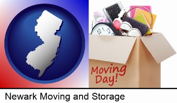 moving day in Newark, NJ
